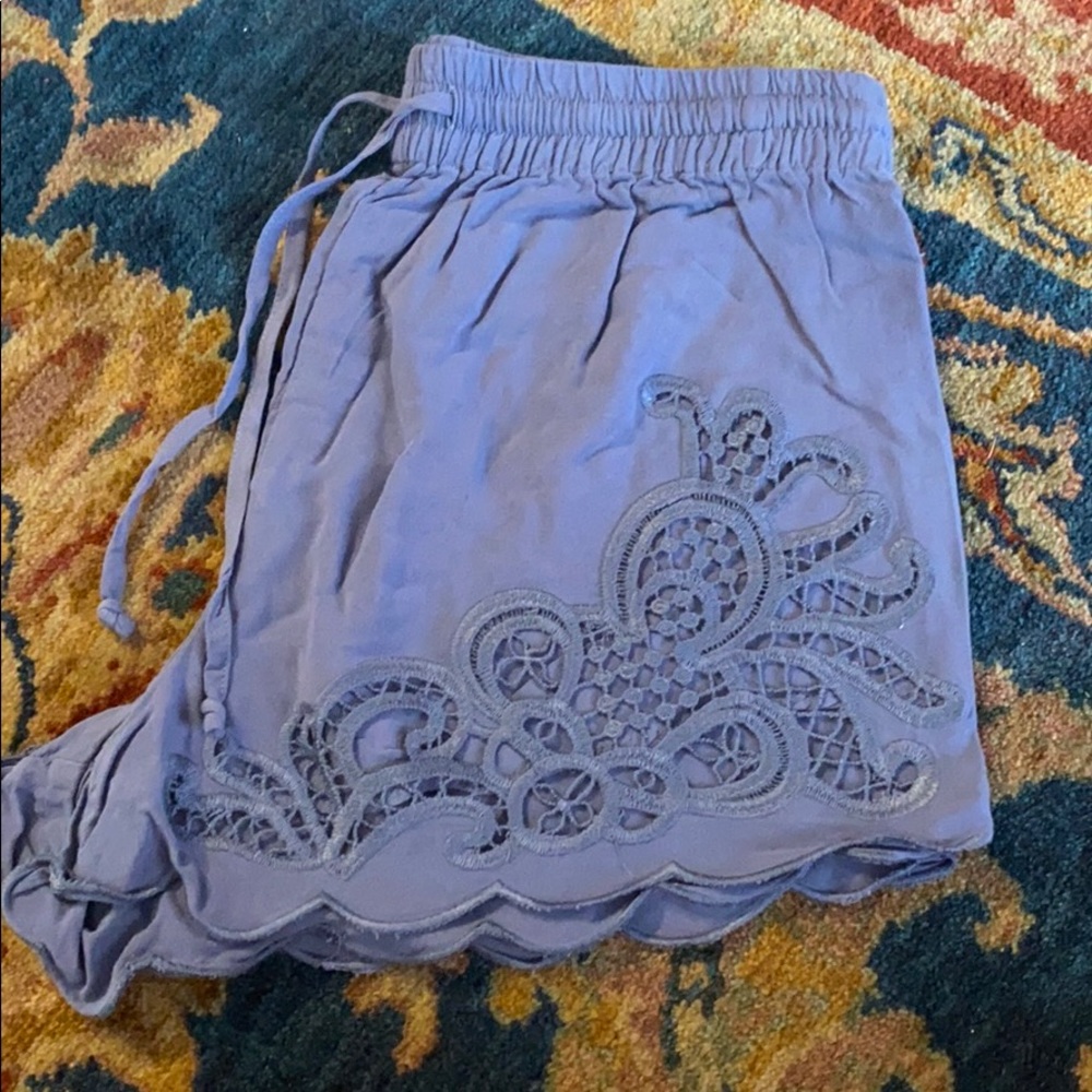 Cute PacSun Blue Soft Shorts